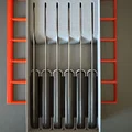 Khay đựng dao bít tết chuẩn Gridfinity 6x3 (Steak Knife Tray) - Thumbnail 3