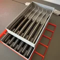 Khay đựng dao bít tết chuẩn Gridfinity 6x3 (Steak Knife Tray) - Thumbnail 4