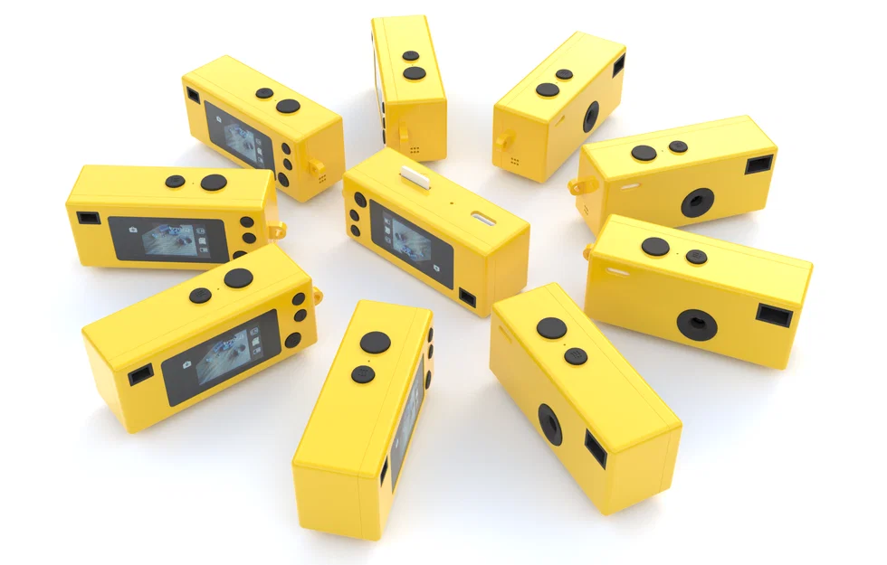 Mô hình tham chiếu máy ảnh Kodak - Thiết kế phụ kiện 3D hoàn hảo - Image 1