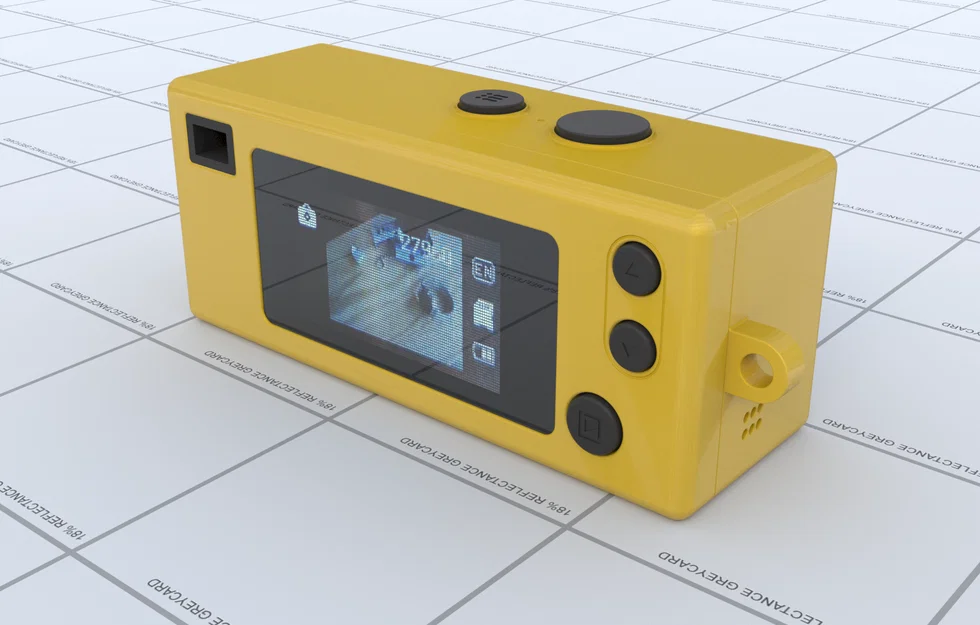 Mô hình tham chiếu máy ảnh Kodak - Thiết kế phụ kiện 3D hoàn hảo - Image 2