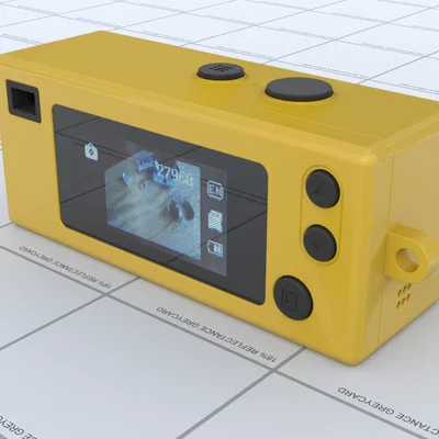 Mô hình tham chiếu máy ảnh Kodak - Thiết kế phụ kiện 3D hoàn hảo