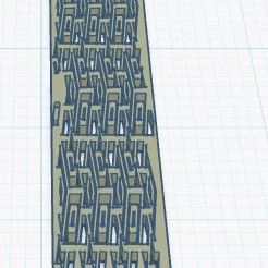 Kẹp sách họa tiết trừu tượng độc đáo - File in 3D nghệ thuật