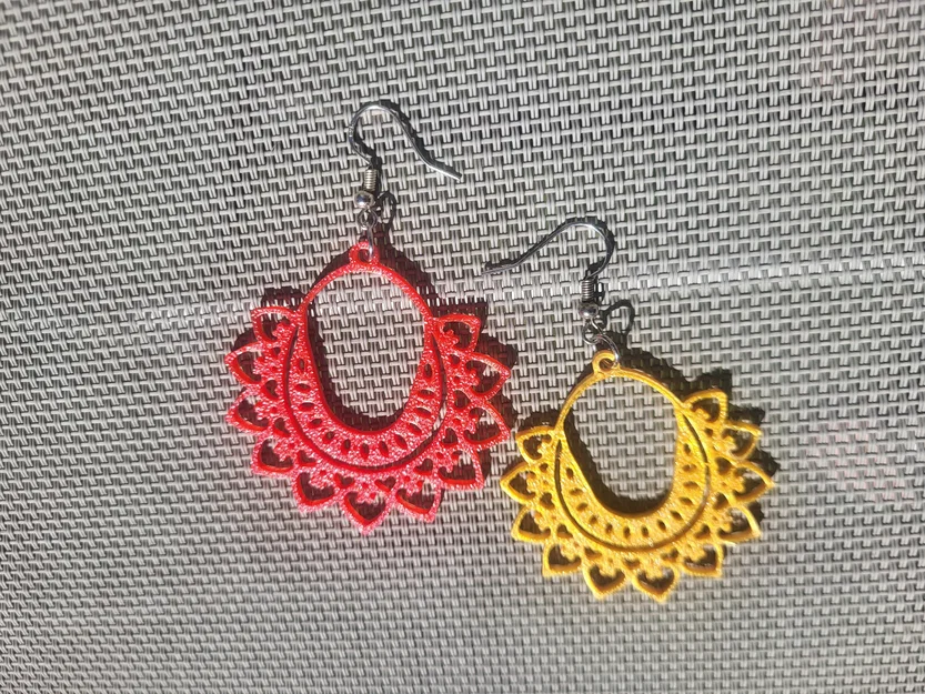 Bông tai - 071 - In dễ dàng - Image 1