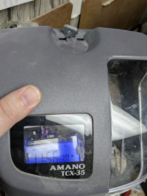 Chìa khóa thay thế cho đồng hồ chấm công Amano TCX-35 (3D Model) - Image 4