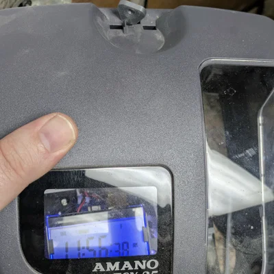 Chìa khóa thay thế cho đồng hồ chấm công Amano TCX-35 (3D Model)