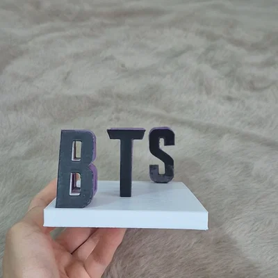 Mô hình 3D tạo hiệu ứng thị giác kép BTS / ARMY