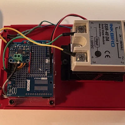 Bộ Điều Khiển Nhiệt Độ Cao Cấp Cho Arduino R4 (Vỏ hộp dự án)