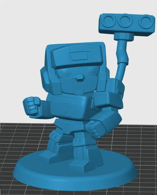 Mô hình 3D Trailbreaker phong cách Chibi cho tín đồ Transformers - Image 2