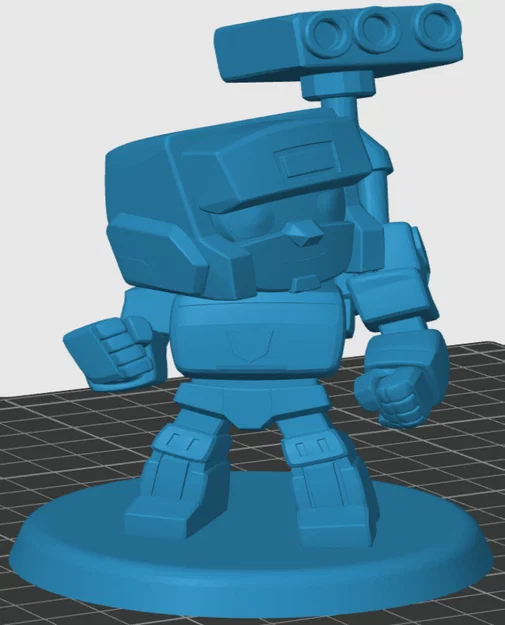 Mô hình 3D Trailbreaker phong cách Chibi cho tín đồ Transformers - Image 3