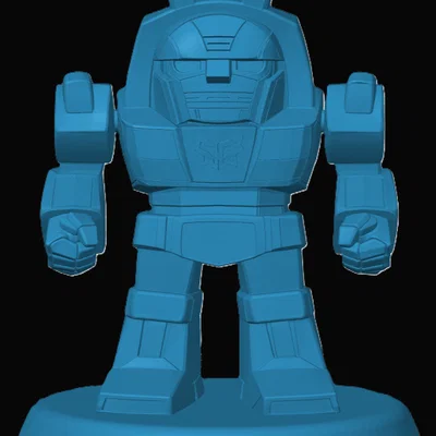 Mô hình Gears Transformers phong cách Chibi cực chất để bàn