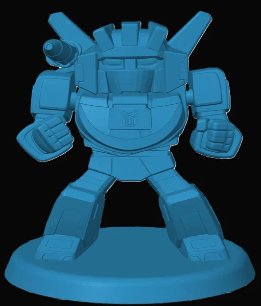 Mô hình Wheeljack phiên bản Chibi Transformers - File in 3D đẹp mắt - Image 1