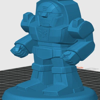 Mô hình Gears Transformers phong cách Chibi cực chất để bàn