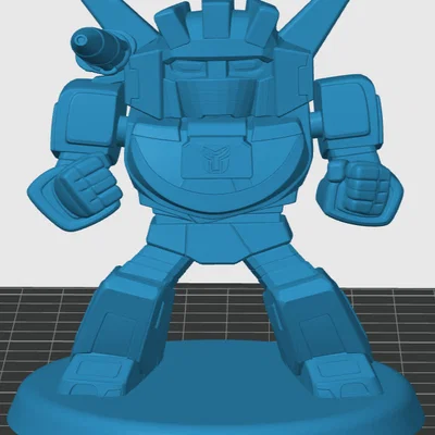 Mô hình Wheeljack phiên bản Chibi Transformers - File in 3D đẹp mắt