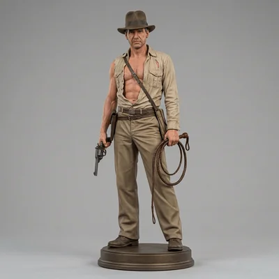 Mô hình 3D Indiana Jones huyền thoại - Dễ in và sắc nét