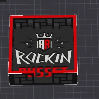 Giá đỡ lót ly Rockin Russet - Phụ kiện in 3D phong cách cá tính