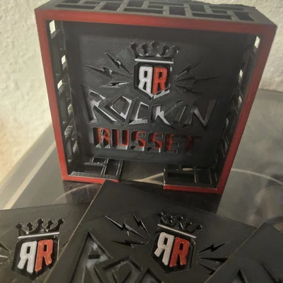 Giá đỡ lót ly Rockin Russet - Phụ kiện in 3D phong cách cá tính