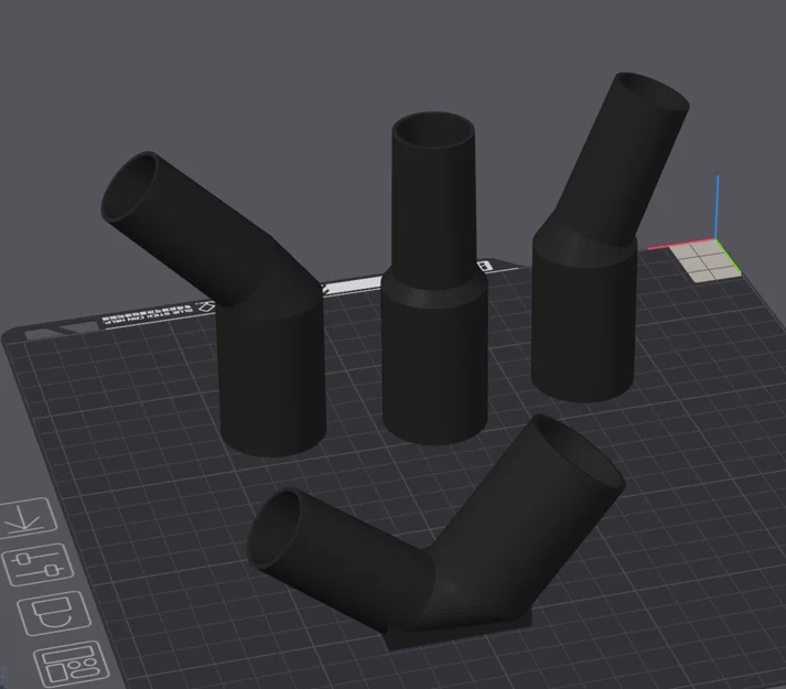 Bộ đầu chuyển đổi máy hút bụi DeWalt (1.25 inch) sang ống conduit 1 inch - Image 2