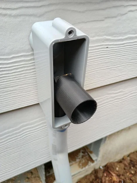 Bộ đầu chuyển đổi máy hút bụi DeWalt (1.25 inch) sang ống conduit 1 inch - Image 4