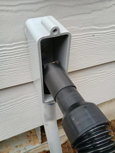 Bộ đầu chuyển đổi máy hút bụi DeWalt (1.25 inch) sang ống conduit 1 inch - Image 5