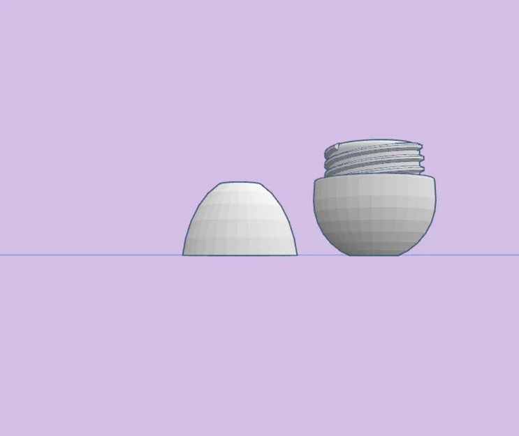 Mô hình quả trứng Phục sinh có nắp vặn in 3D - Image 2