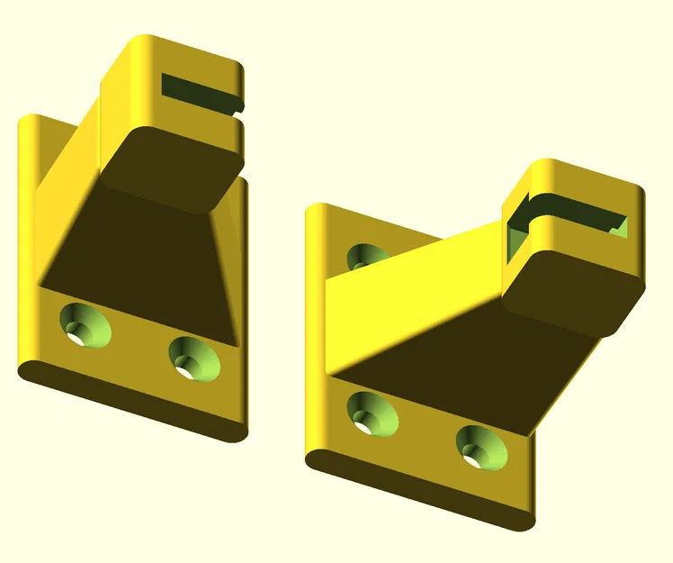 Giá treo quần áo dưới kệ dạng parametric - Image 5