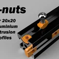 T-nut cho thanh nhôm định hình 2020 - Thumbnail 1