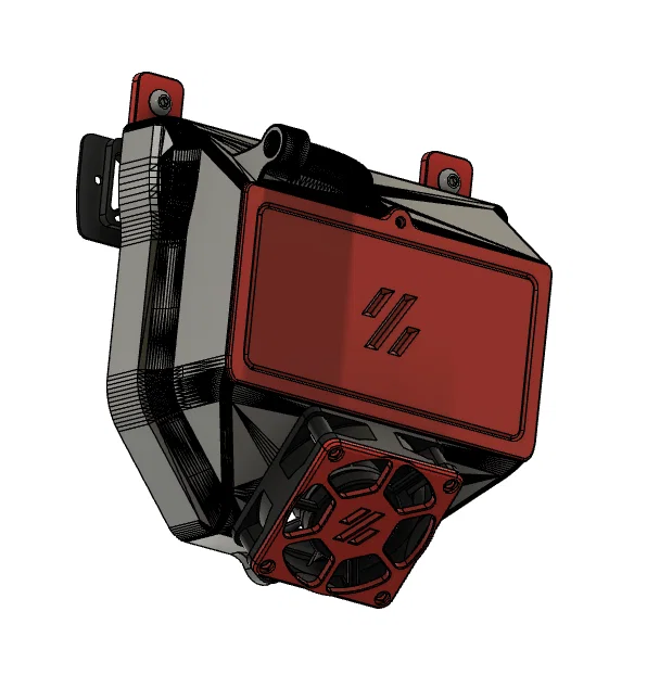 Bộ lọc HEPA có cút thoát khí 90 độ cho máy in Voron 2.4 - Image 1