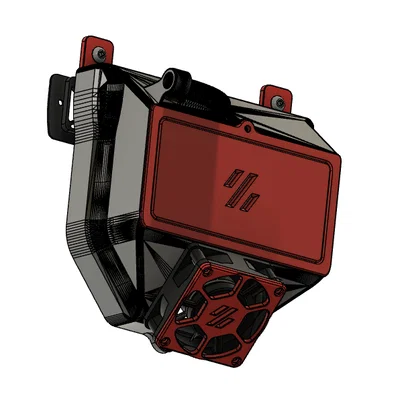 Bộ lọc HEPA có cút thoát khí 90 độ cho máy in Voron 2.4