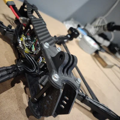 Ngàm gắn GoPro cho khung FPV drone Mark4 V2 10 inch