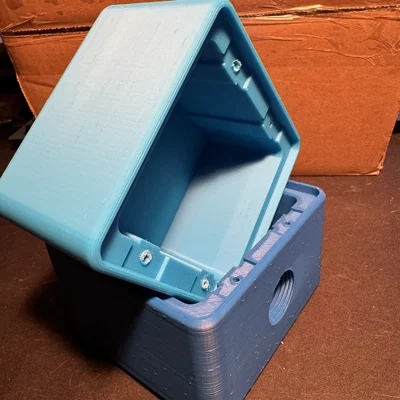 Hộp ổ cắm điện di động 2 Gang (Portable 2 Gang Outlet Box)