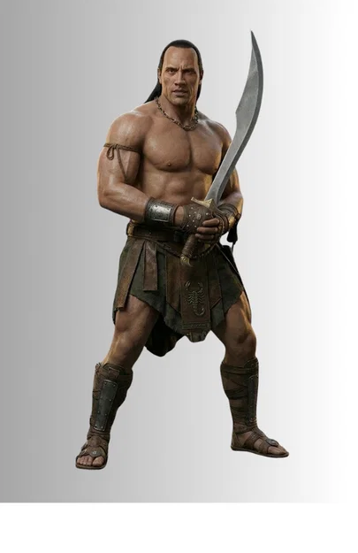 Mô hình 3D The Scorpion King 2002 – Tượng chiến binh Vua Bọ Cạp - Image 1