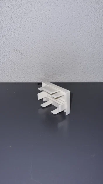 Nắp đậy đầu máng cáp 60x40mm - Giải pháp in 3D tiện lợi và thẩm mỹ - Image 1