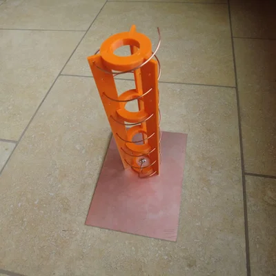 Ăng-ten Xoắn Băng Tần L In 3D