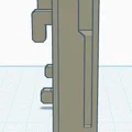 Giá treo pin Bosch 18V cho bảng IKEA Skadis 3mm (File in 3D) - Thumbnail 1
