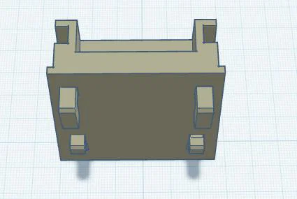 Giá treo pin Bosch 18V cho bảng IKEA Skadis 3mm (File in 3D) - Image 2