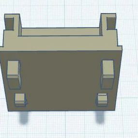 Giá treo pin Bosch 18V cho bảng IKEA Skadis 3mm (File in 3D)