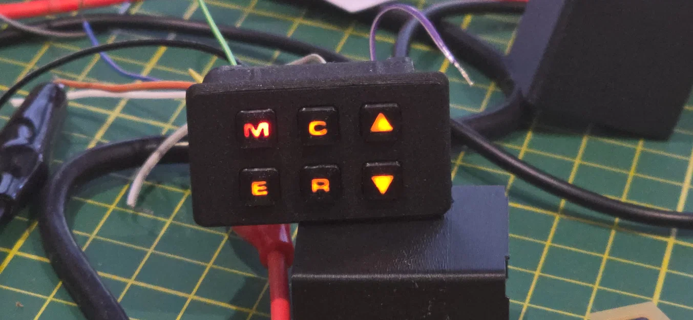 Miếng che công tắc (Switch Blank) cho xe Nissan đời 80s/90s - Image 3