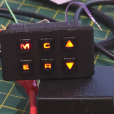 Miếng che công tắc (Switch Blank) cho xe Nissan đời 80s/90s