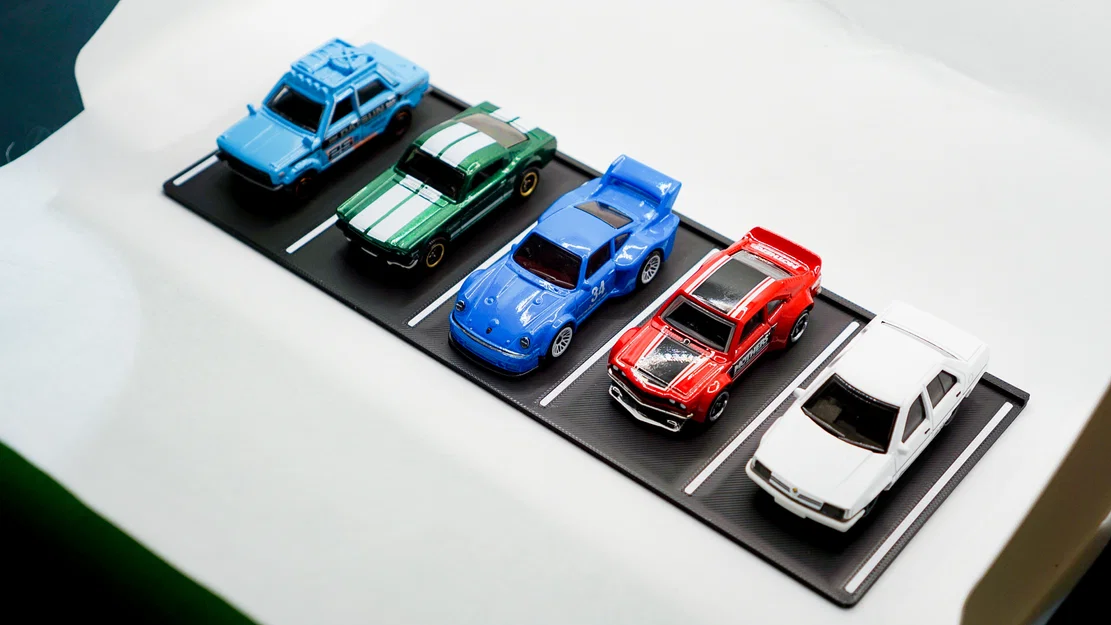 Bãi Đậu Xe (5 Ô) - Diorama Tỉ Lệ 1:64 - Image 7