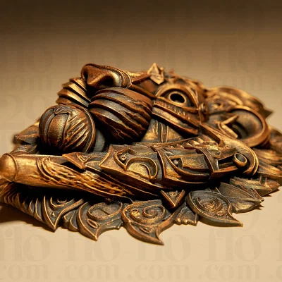 Mô hình phù điêu sư tử LION Relief