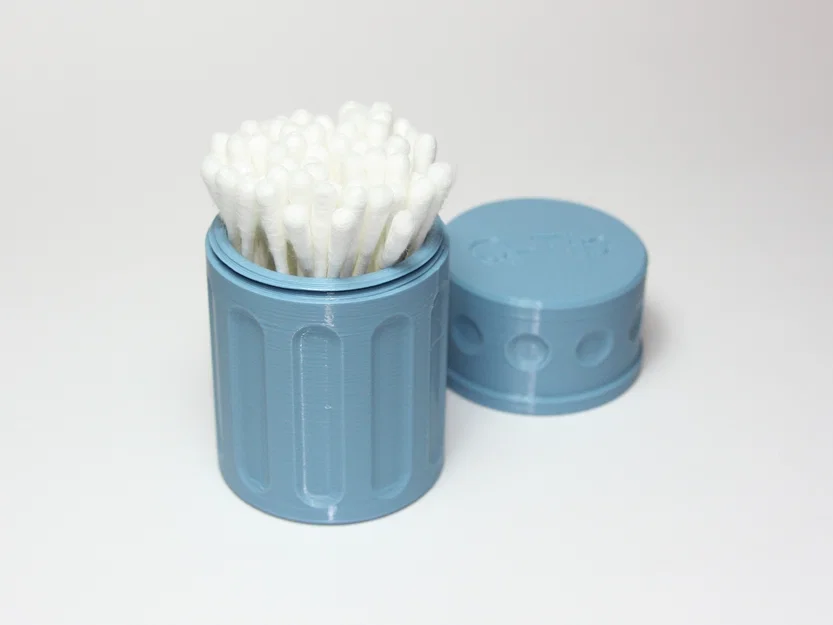 Hộp Đựng Tăm Bông Du Lịch (Q-Tip Travel Case) - Image 1