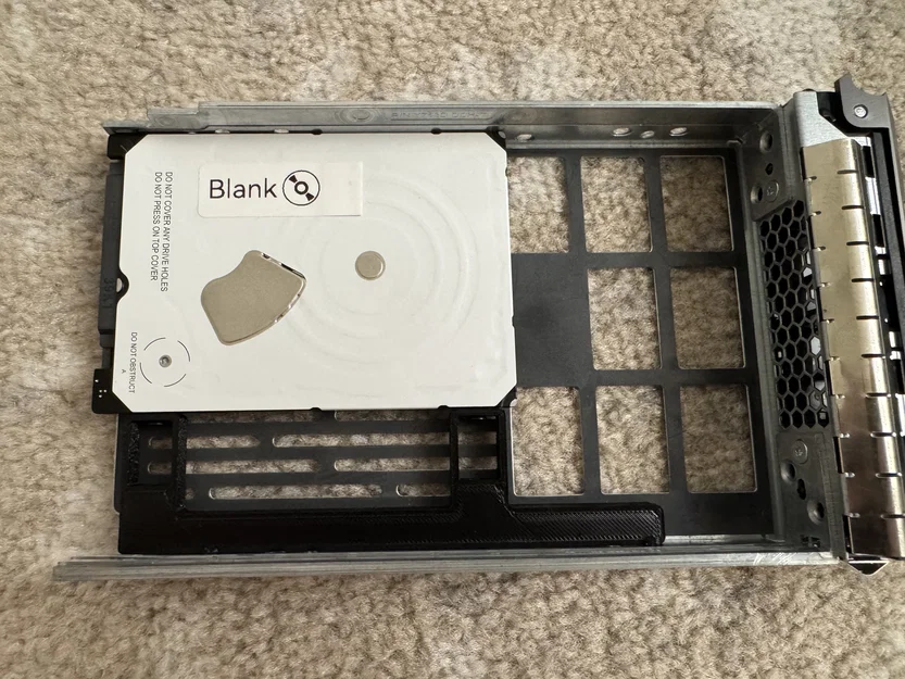 Adapter chuyển đổi khay ổ cứng Dell PowerEdge 2.5-inch sang 3.5-inch - Image 1