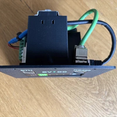 Khung Rack 19" 2HE cho bộ chuyển đổi Waveshare RS485 TCP Gateway