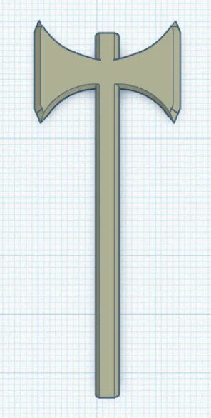 Bộ Vũ Khí Rìu và Halberd Cho Dummy 13/Carbon 13 - Image 3