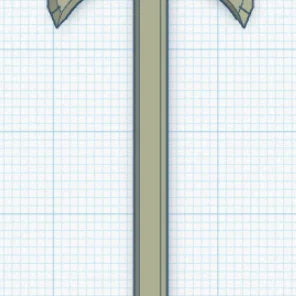 Bộ Vũ Khí Rìu và Halberd Cho Dummy 13/Carbon 13