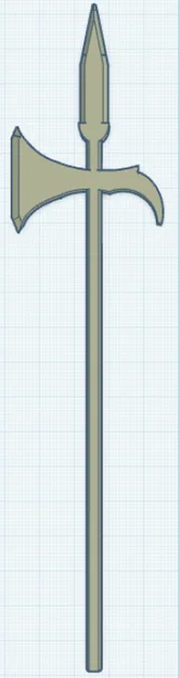 Bộ Vũ Khí Rìu và Halberd Cho Dummy 13/Carbon 13 - Image 4