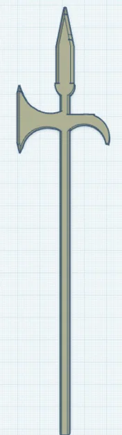 Bộ Vũ Khí Rìu và Halberd Cho Dummy 13/Carbon 13 - Image 5