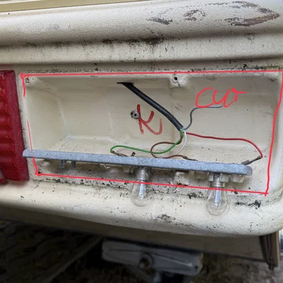 Bộ ngàm chuyển đổi đèn LED cho JOKON BBSN542 / Đèn hậu xe kéo