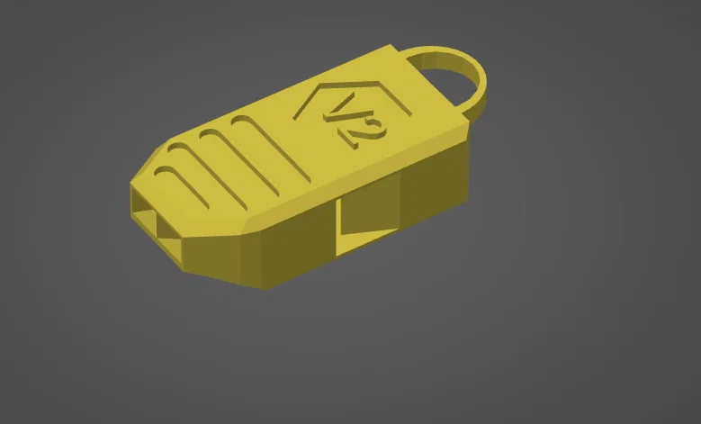 Còi báo động sinh tồn in 3D - Thiết kế in liền khối cực chất - Image 1