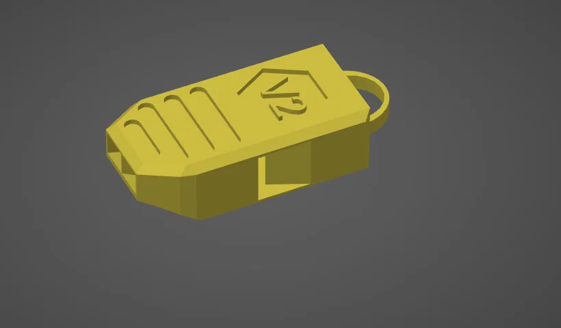 Còi báo động sinh tồn in 3D - Thiết kế in liền khối cực chất - Image 2